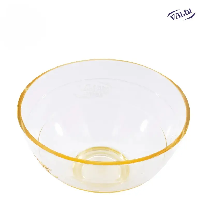 TAZA DE HULE GRANDE VALDI TRANSPARENTE