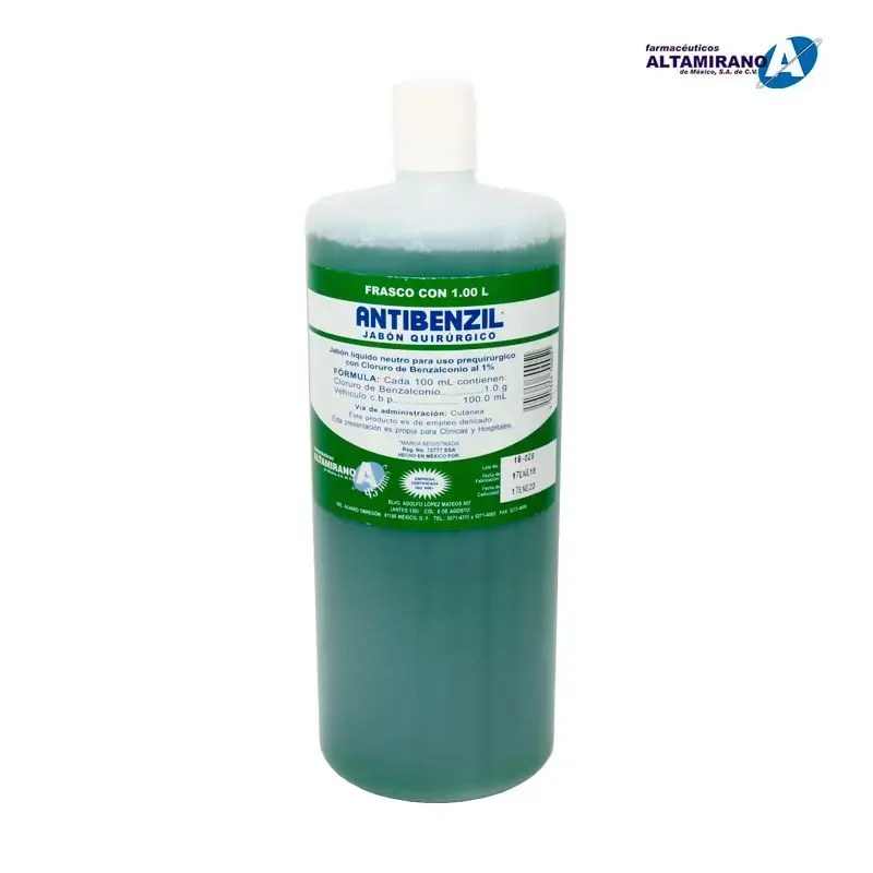 ANTIBENZIL JABON QUIRURGICO1 LTS. 