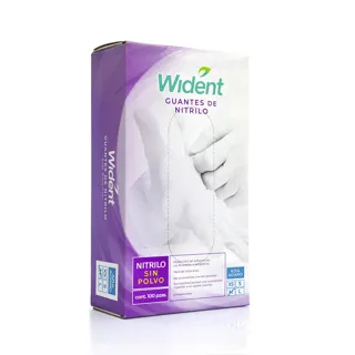 GUANTES NITRILO WIDENT MDC