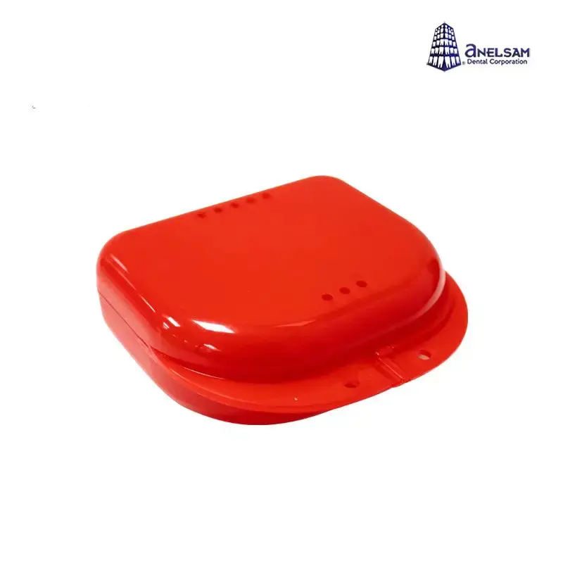CAJA ORTHO PLATICO SIN CORDON ROJA