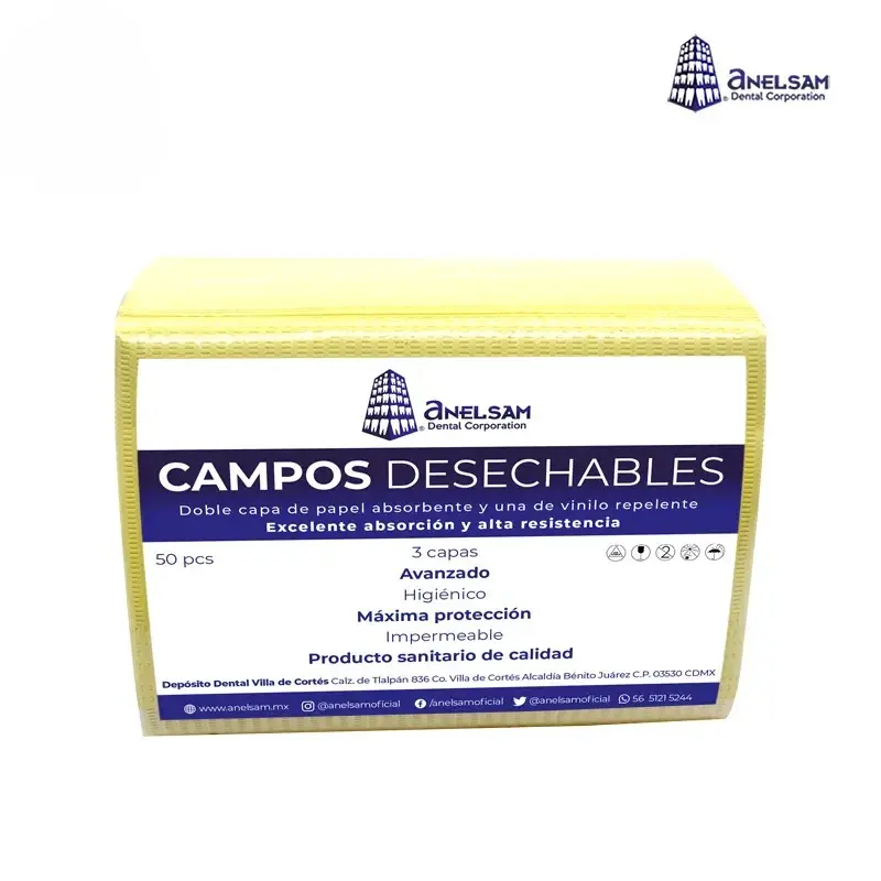 [ZHEJIANCAMA] CAMPOS BOLSA CON 50 AMARILLO ANELSAM