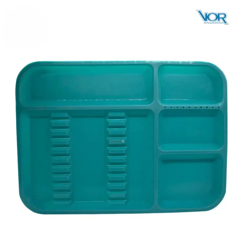 [VORCHCDVER] CHAROLA PLASTICO ACANALADA VERDE (VOR)