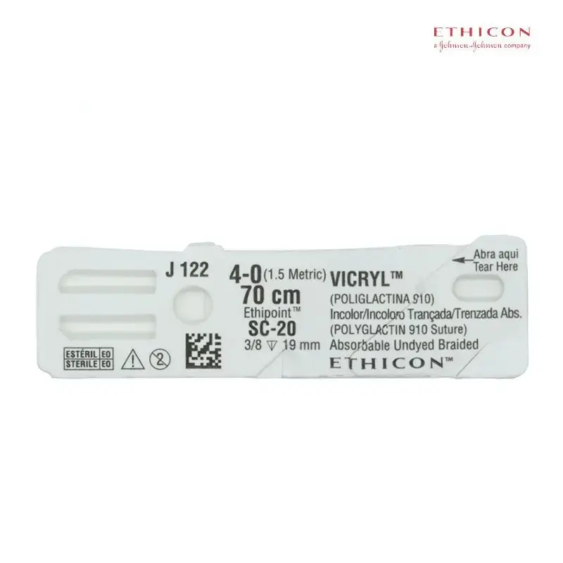 [JJJ122H] SUTURA VICRYL 4-0 70 X 2.0 CM