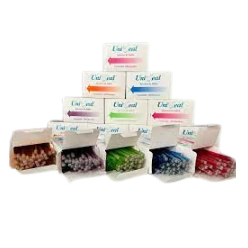 EYECTORES DESECHABLES CON 100 UNISEAL COLORS