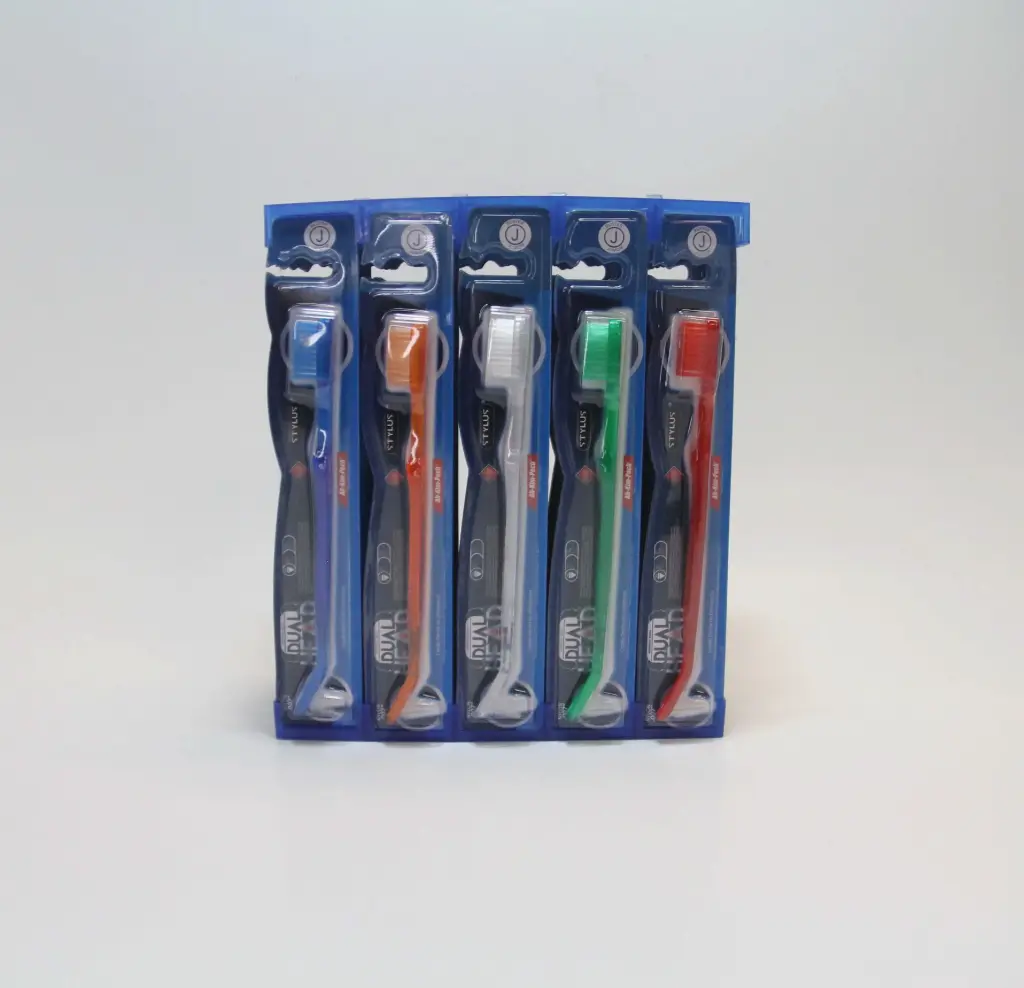  Cepillos Dual Head Blister