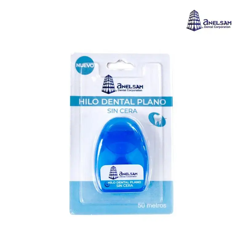 HILO DENTAL PLANO SIN CERA 50M ANELSAM 