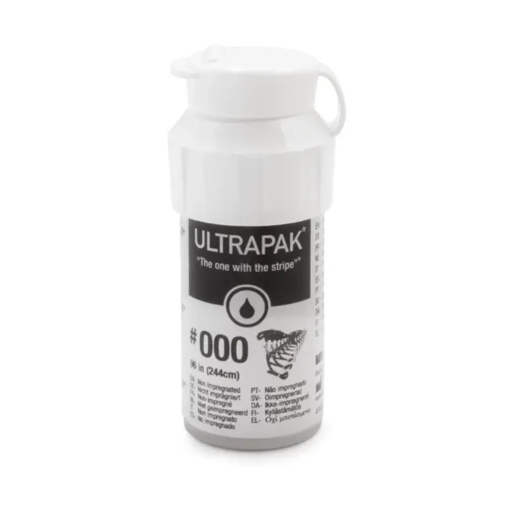 HILO RETRACTOR ULTRAPAK #000 NEGRO