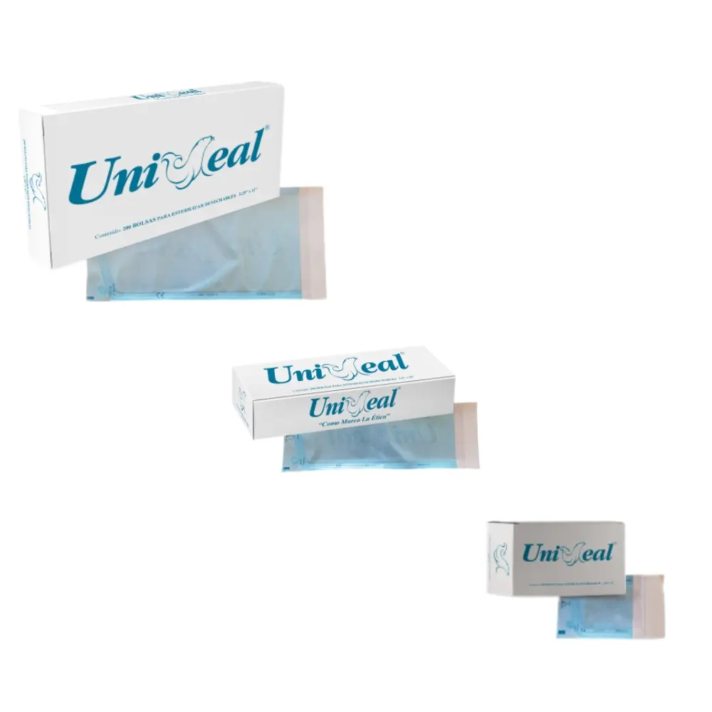 Bolsas para Esterilizar UniSeal Caja con 200 (5.25” x 11”)