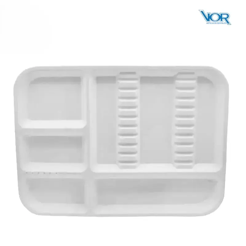 [VORCHCD] CHAROLA PLASTICO ACANALADA BLANCA (VOR)