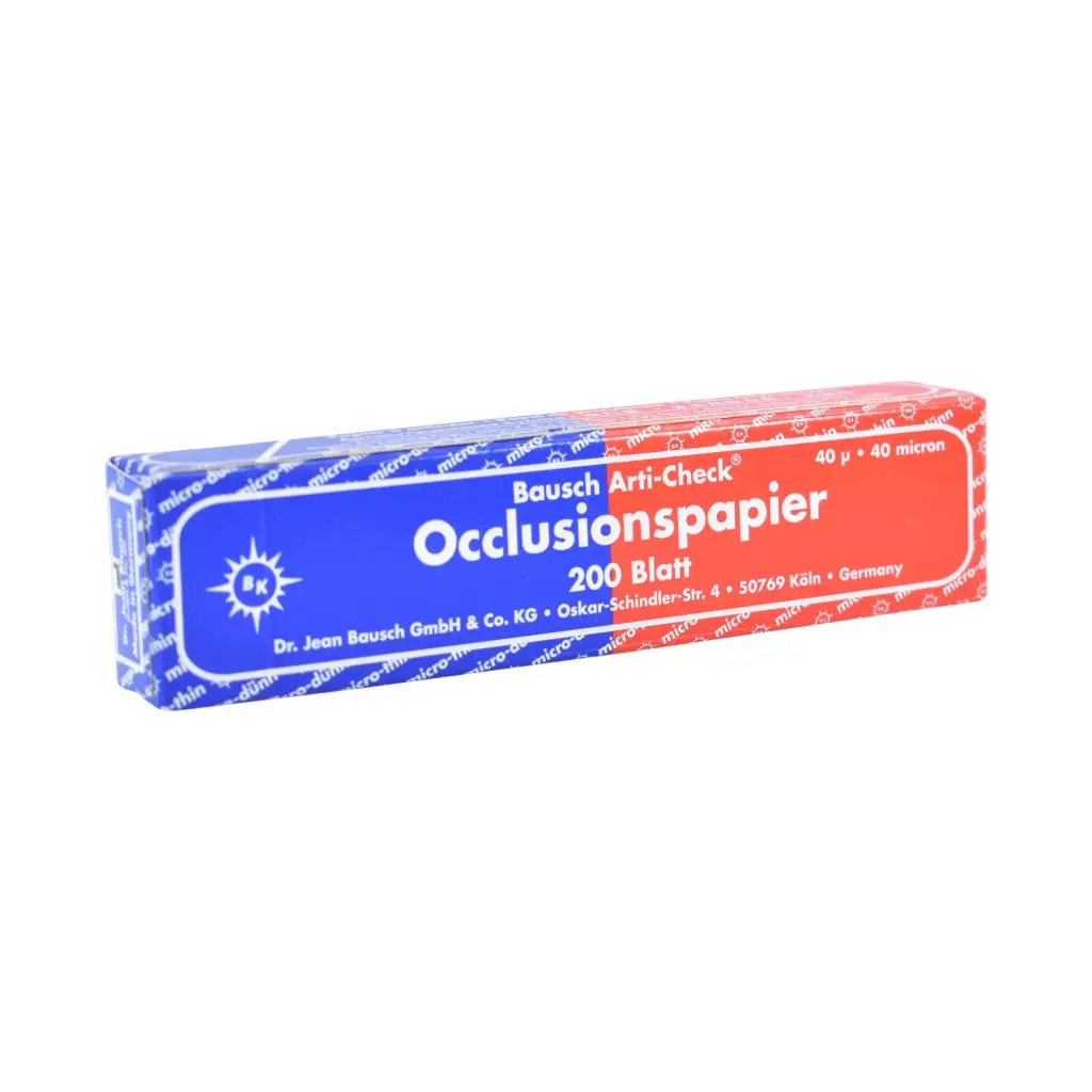 PAPEL ARTICULAR BAUSCH BICOLOR CON 200 BK-80