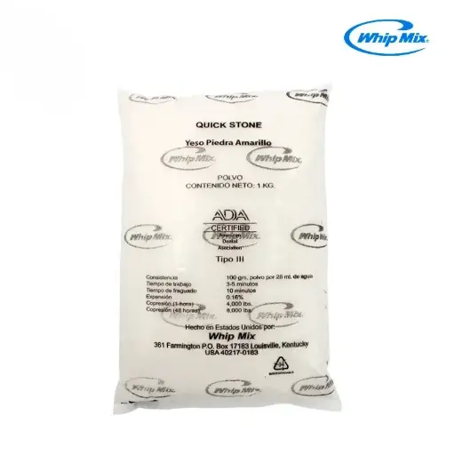 [WM31798-1] YESO QUICKSTONE 1KG AMARILLO