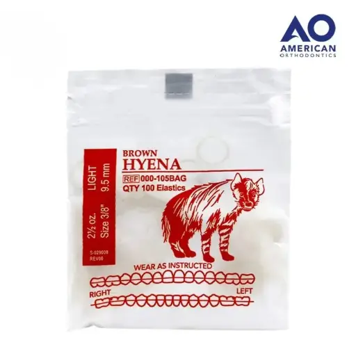 [AOO5000-105] LIGAS INTRAORALES 2.5oz. 3/8 HYENA