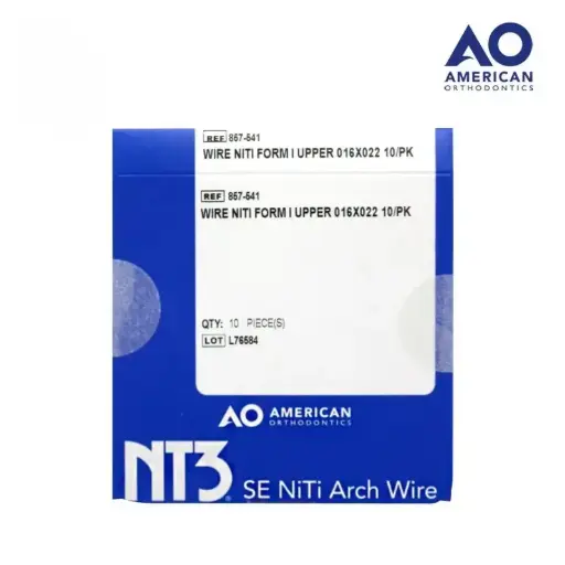 [AO15857-541] ARCO NITI .016 X .022 SUPERIOR PK CON 10