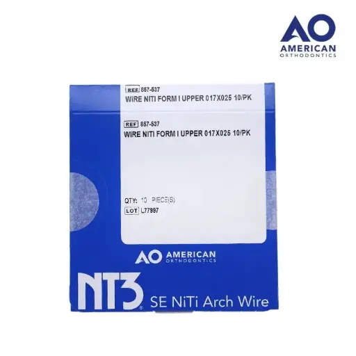 [AO17857-537] ARCO NITI .017 X .025 SUPERIOR PK CON 10