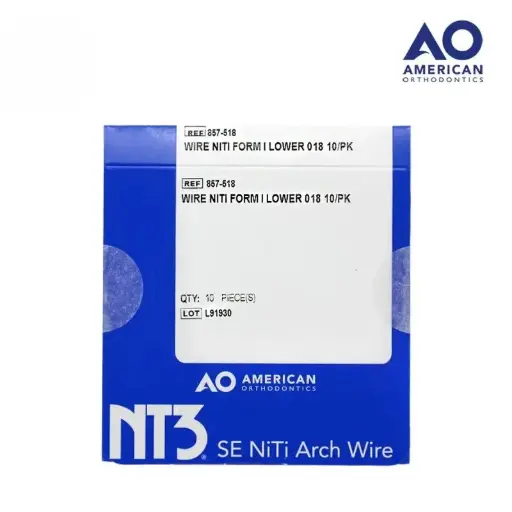 [AOO8857-518] ARCO NITI .018 INFERIOR PK CON 10 