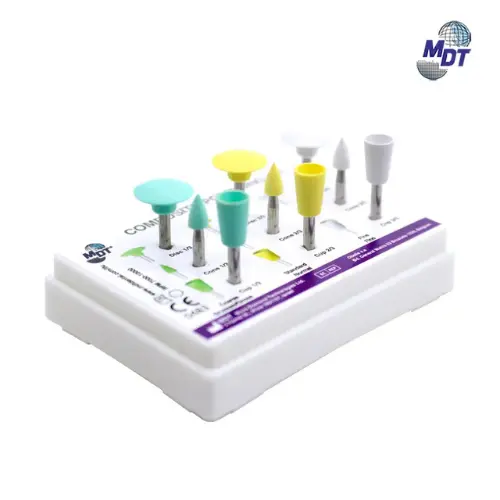 [MDTKIT3STEP] KIT PULIDO DE RESINA CON 9 MDT