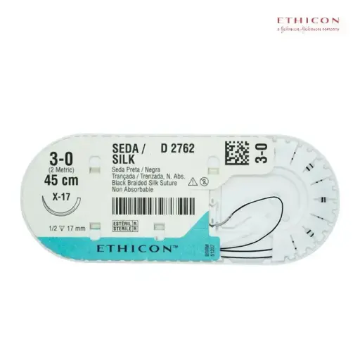 [JJD2762T] SUTURA 3-0 SEDA 45 X 1.7CM