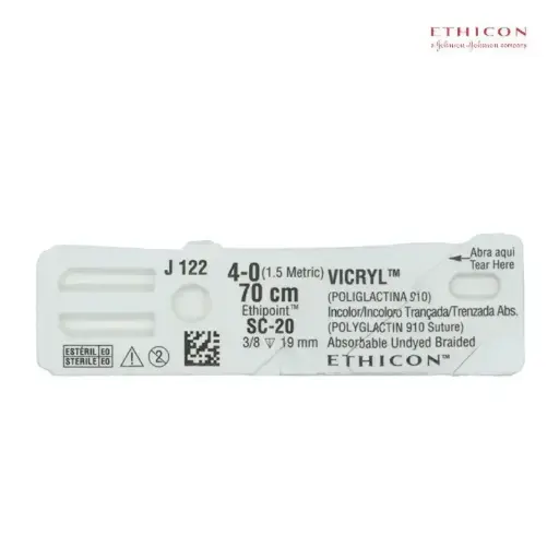 [JJJ122H] SUTURA VICRYL 4-0 70 X 2.0 CM