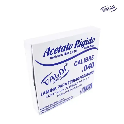 [VALDIACR40] ACETATO RIGIDO NO. 40 VALDI