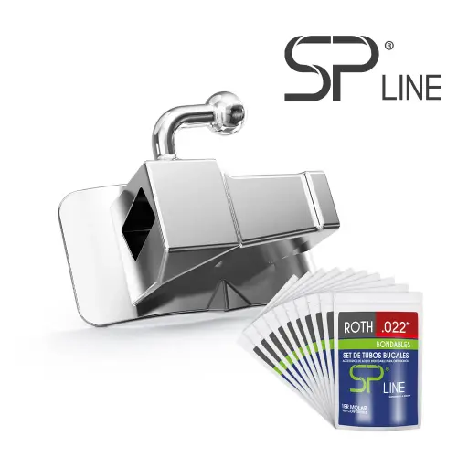 Combo 10 Set de tubos SP LINE Bond. Roth 1er Molar