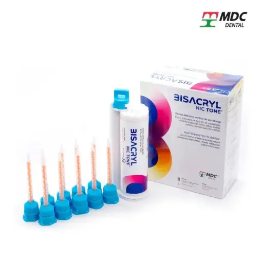 RESINA BISACRYL CARTUCHO A1 CON 10 PUNTAS MEZCLADORAS