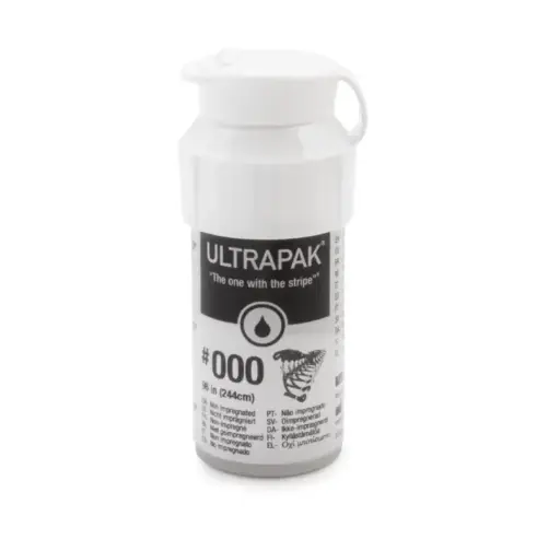 HILO RETRACTOR ULTRAPAK #000 NEGRO