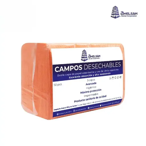[ZHEJIANCNAR] CAMPOS BOLSA CON 50 NARANJA ANELSAM