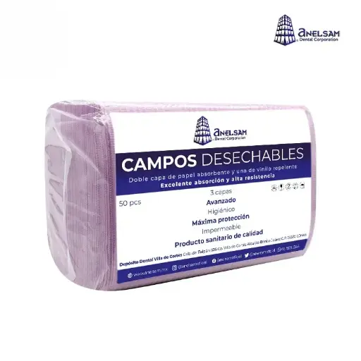 [ZHEJIANCVIO] CAMPOS BOLSA CON 50 VIOLETA ANELSAM