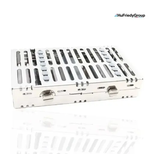 [IM9141] CASSETTE DOBLE 14 INSTRUMENTOS GRIS HU-FRIEDY